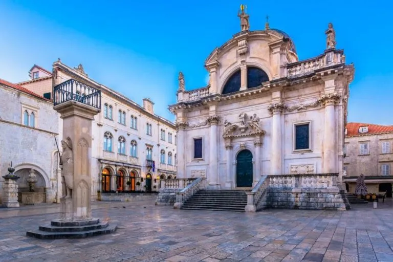 Old square in Dubrovnik